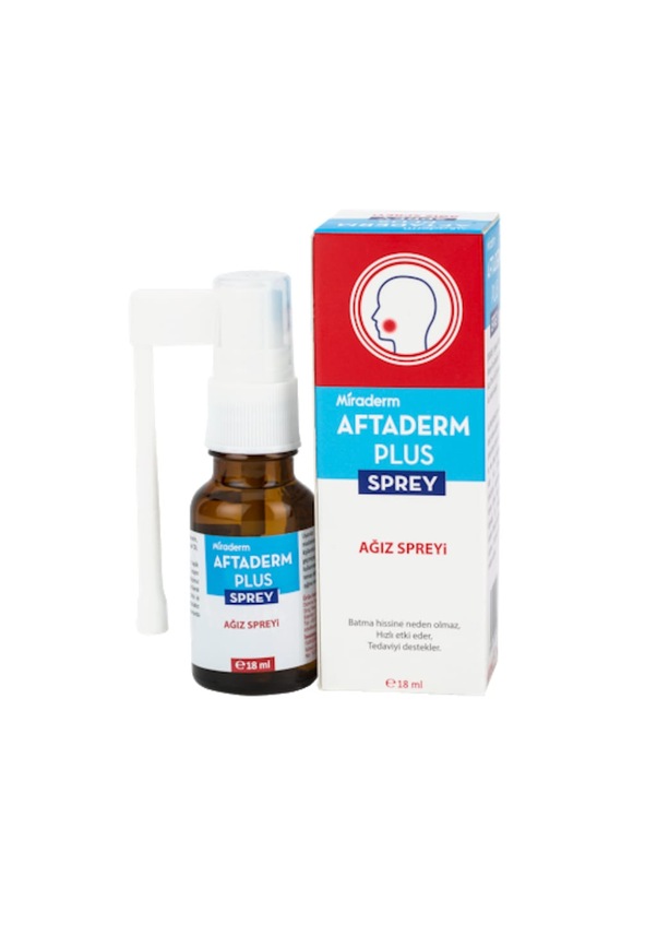 Miraderm Aftaderm Plus Sprey 18 ML Fiyatları ve Özellikleri