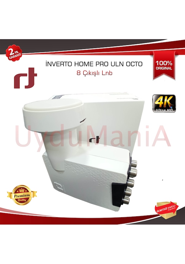 Inverto Home Pro Uln Octo 8 Çıkışlı Lnb