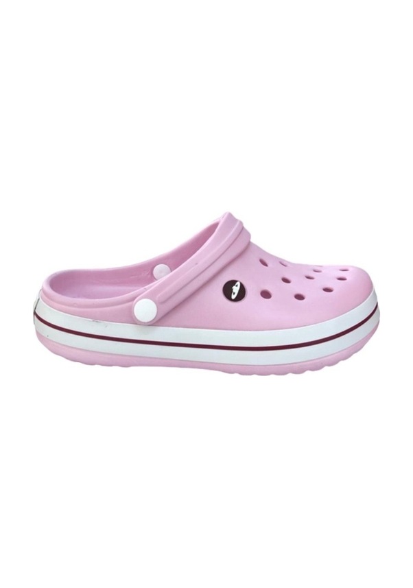 Resim Akınal Bella E195 Pudra Kadın Hastane Sabo Terlik Sandalet 