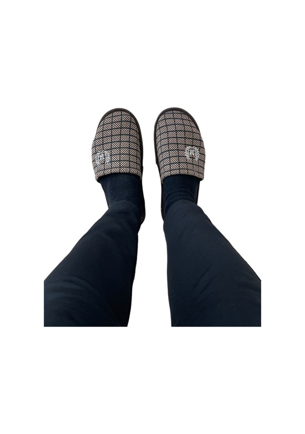 Resim Kahverengi Kışlık Erkek Ev Terliği-kahverengi 