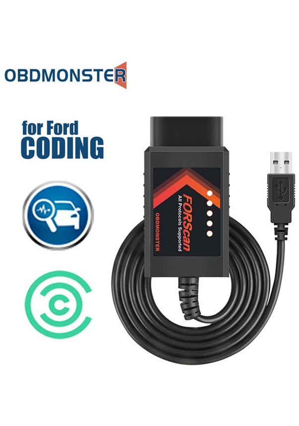 Forscan Pro-forscan Pro Elm327 V1.5 Ford Kodlama İçin Usb Obd2 Tarayıcı ...