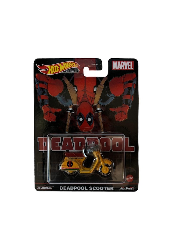 Hot Wheels Premium Deadpool Scooter DMC55 HCP20 Fiyatları ve Özellikleri