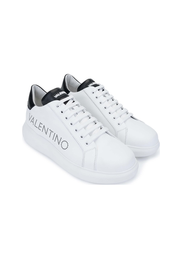 Resim Mario Valentino Unisex Hakiki Deri Beyaz/siyah Sneakers & Spor Ayakkabı 1040 95b2302 Ayk Y24 Whıte/black Beyaz - Siyah 