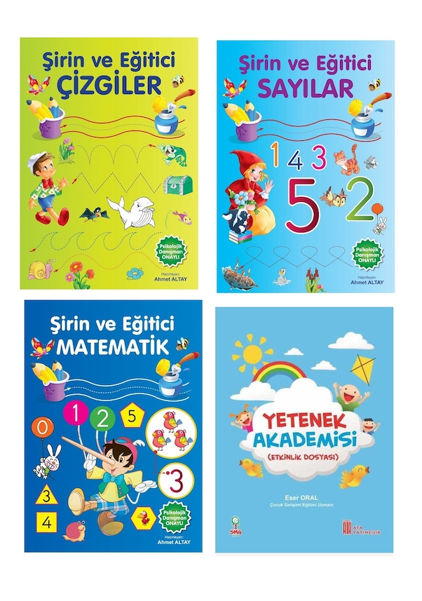 Okul Öncesi Etkinlik Seti 4 Kitap 5 Yaş Fiyatları Ve Özellikleri