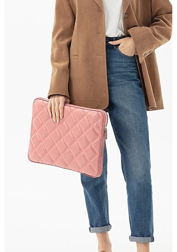 Resim Bagorama Troy Kadın Kapitone 13.3'' Laptop Çantası Ve Tablet Kılı 001 