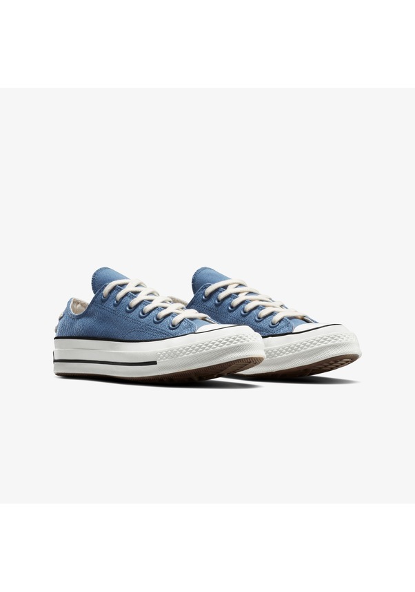 Resim Converse Chuck 70 Crafted Laces Unisex Mavi Sneaker Desenli A12558c Mavi 