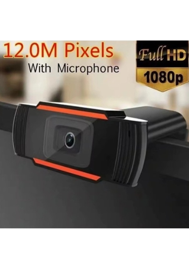 Resim Webcam Orjınal 1080p Konferans Kamera Dahili Mikrofon Chat Görüntülü Sohbet Yayın Kamerası Hd Video 