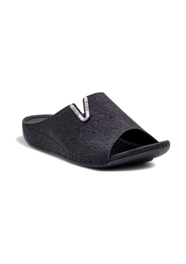 Resim Muya Nest 31125-581 Anatomik Taban Kadın Terlik Desenli Siyah 36-40 Siyah 