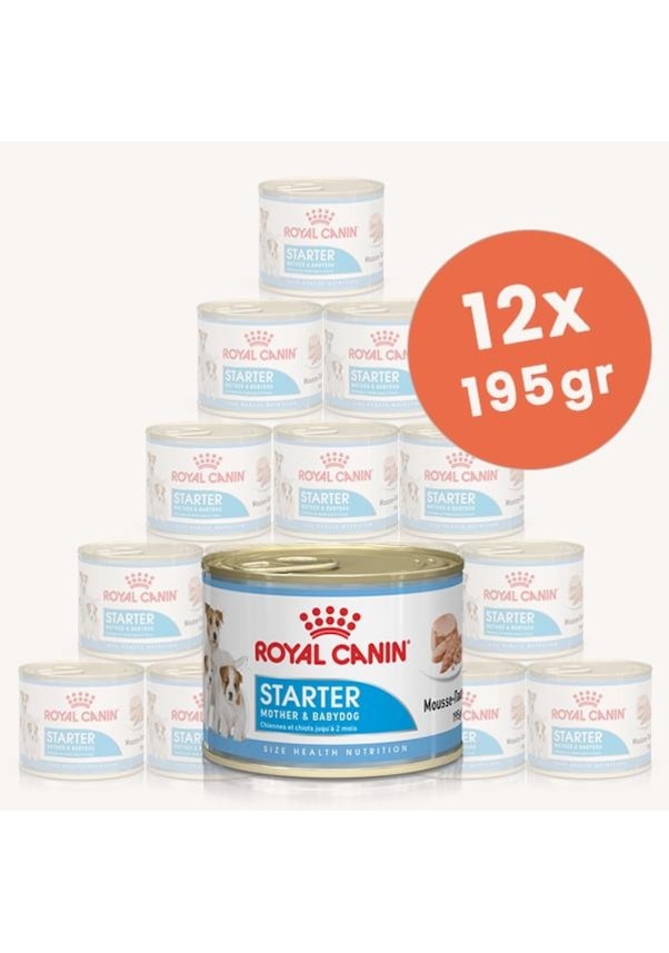 Royal Canin Starter Mother & Babydog Mousse Hondenvoer 12x190g Royal Canin Size Nutrition