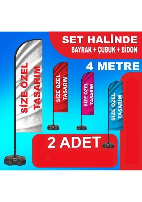 Yelken Bayrağı Takım Halinde 2 Adet