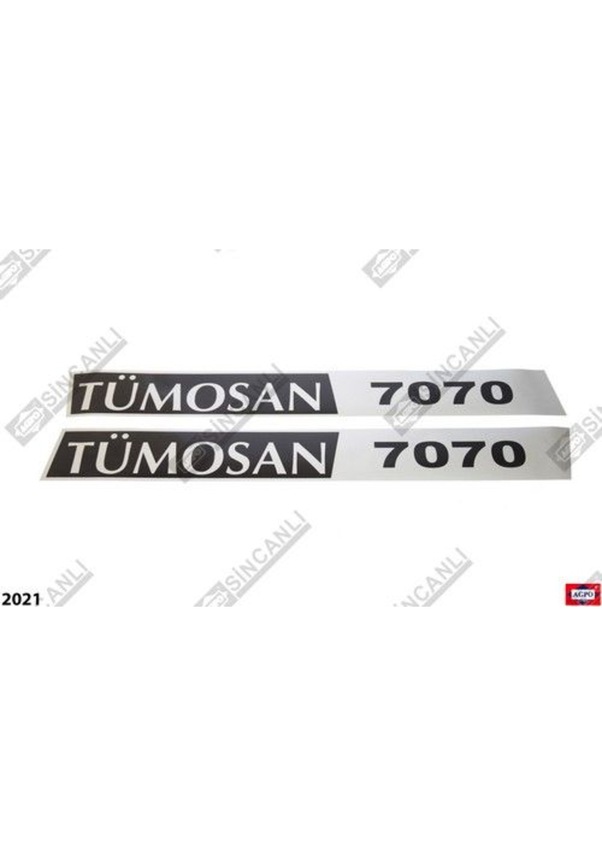Ispirli Tümosan 7070 Yan Yazi Takimi