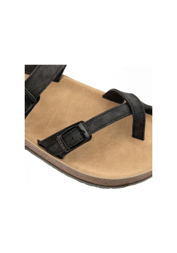 Resim Muya Anny 31030-430 Anatomik Taban Parmak Arası Kadın Terlik Nubuk Siyah 36-40 Siyah 