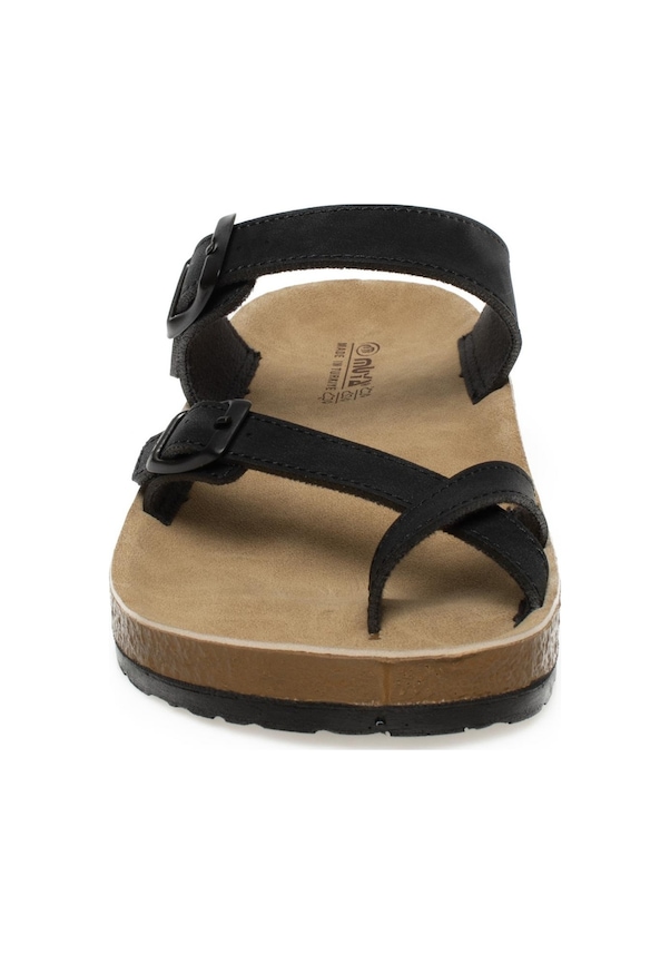 Resim Muya 31030z Anny Parmak Arası Siyah Kadın Terlik Siyah 