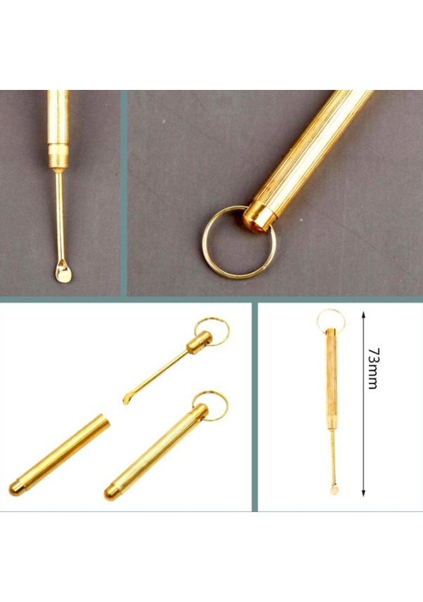 Resim Omeniv Minyon Tasarım Pipo Kaşığı Boyutlara Dikkat 