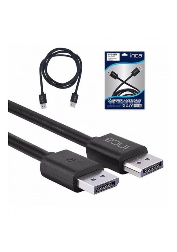 Inca Idpd-02Tx 2Mt Displayport To Displayport 4K Kablo Fiyatlar? ve ...
