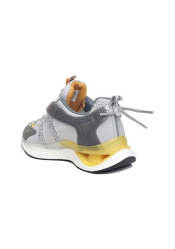 Resim Su Geçirmez Air-cooled Memory Foam Sneaker Köpük Taban Çok Rahat Spor Ayakkabı Sarı 