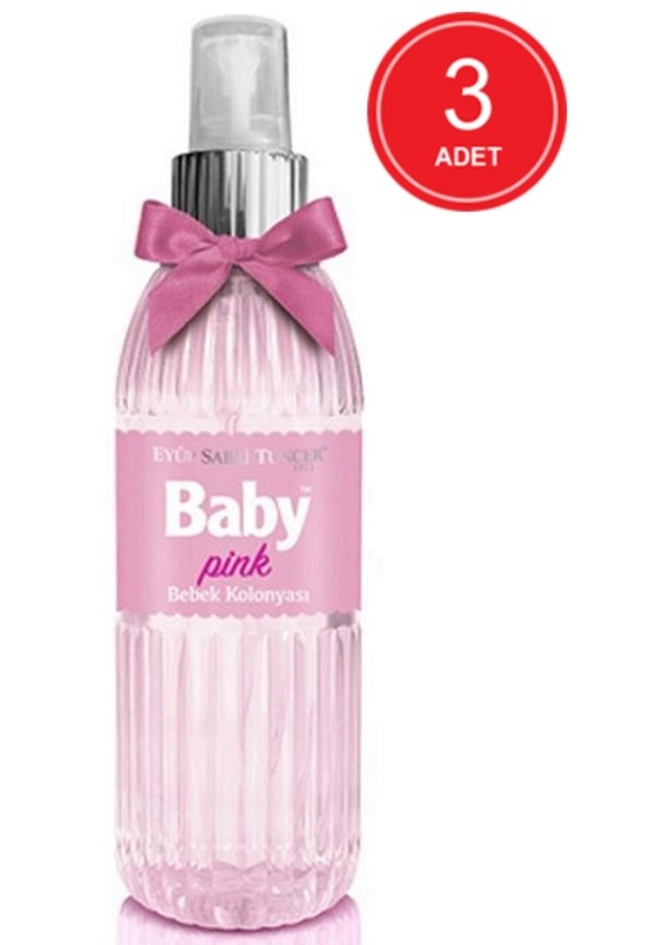 Eyüp Sabri Tuncer Pink Bebek Kolonyası 3 x 150 ML