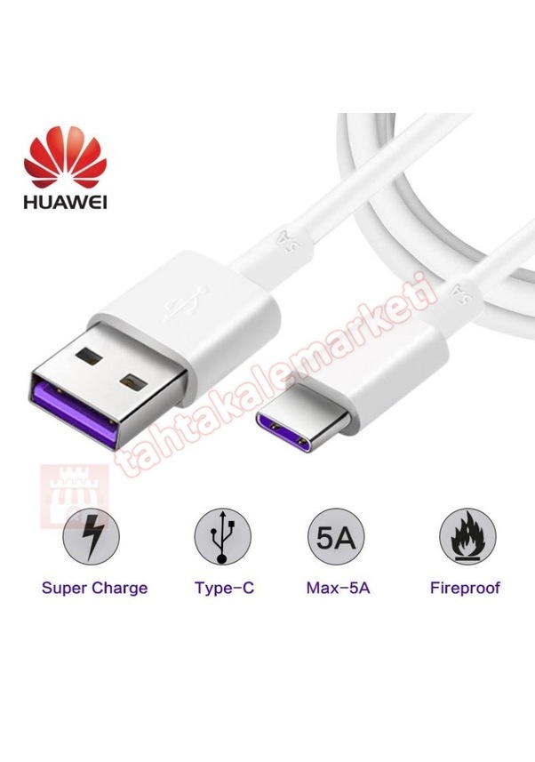 Huawei Süper Şarj Kablosu TypeC Usb Şarj Kablosu Fiyatları ve Özellikleri