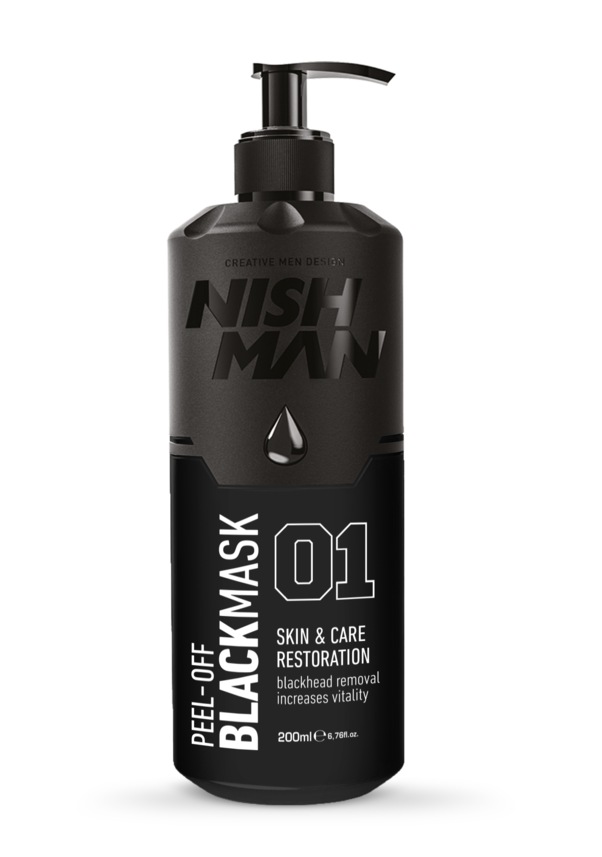 Nishman Siyah Nokta ve Sivilce Karşıtı Arındırıcı Siyah Maske 200 ML