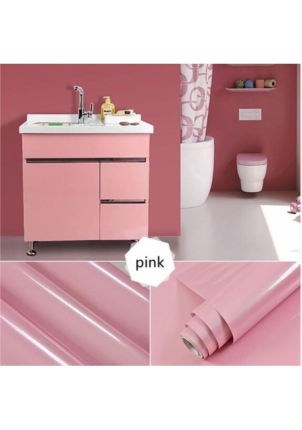 Pembe Kalın Mobilya Yenileme Banyo Mutfak Dolabı Tezgah Duvar ...