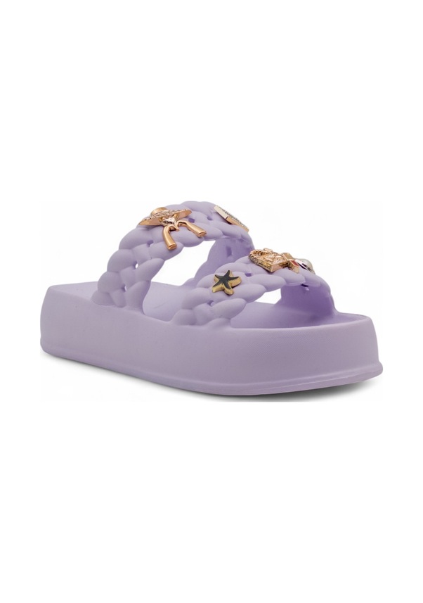 Resim Sonımıx Ez0185.01 Taşlı Kadın Terlik Lila 