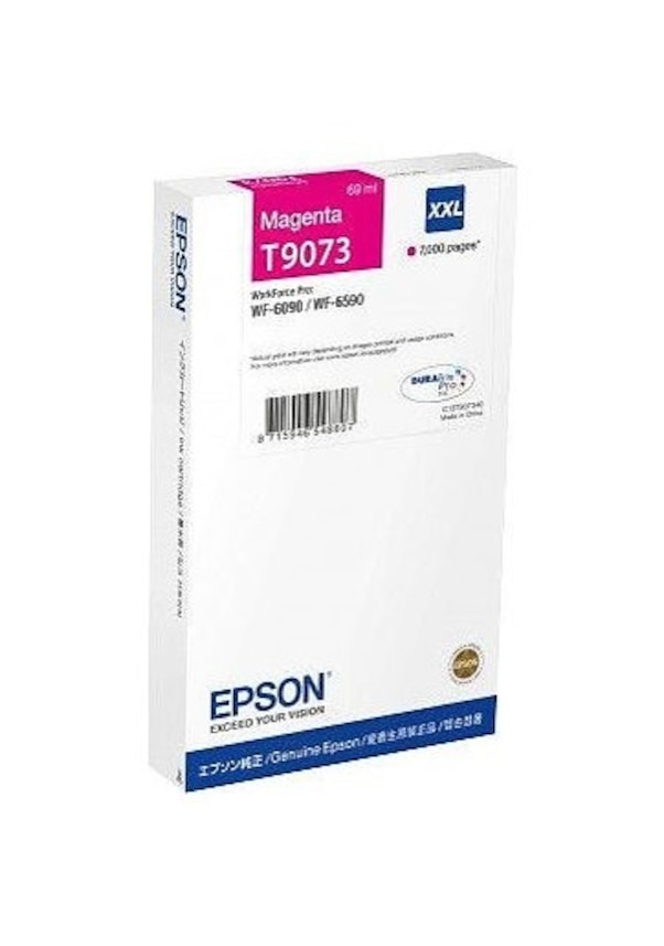 EPSON EPSON C13T90734N WF-6000 SERİES INK CARTRİDGE XXL MAGENTA Resim-1