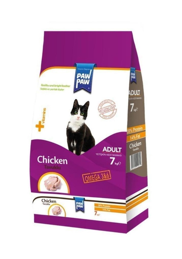Paw Paw Balıklı Yetişkin Kedi Maması 7 KG