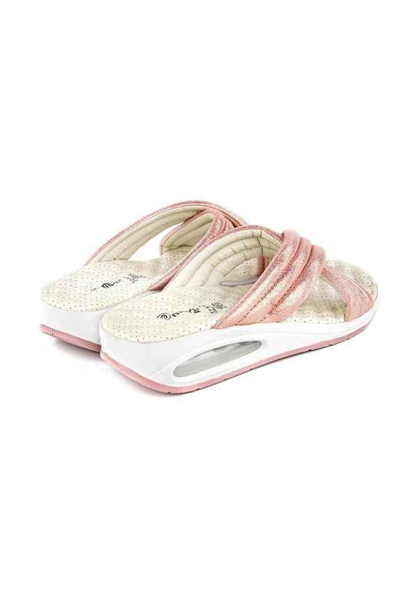 Resim Muya Glance Air Max Tabanlı Anatomik Kadın Terlik Pudra Renk Pudra 