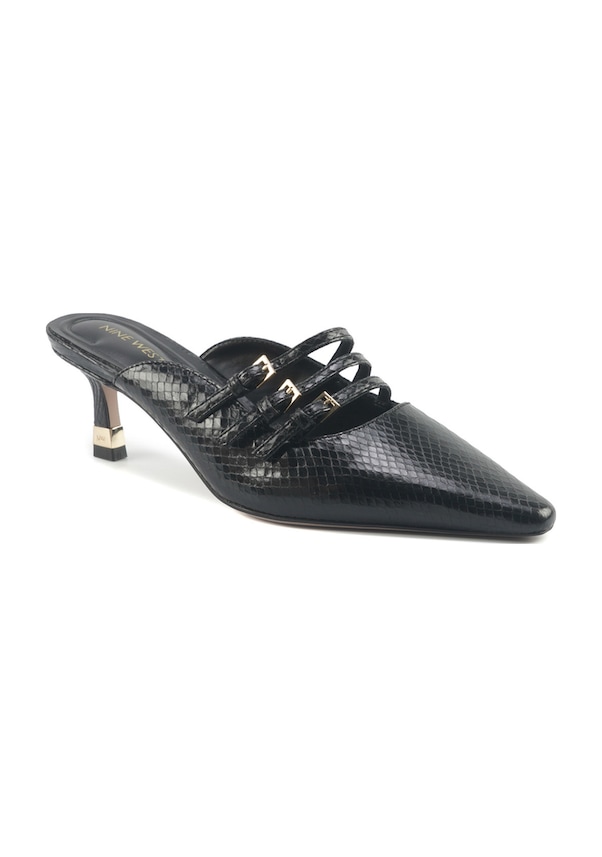 Resim Nine West Barbara 5pr Siyah Kadın Topuklu Terlik 000000000102011984 Siyah 
