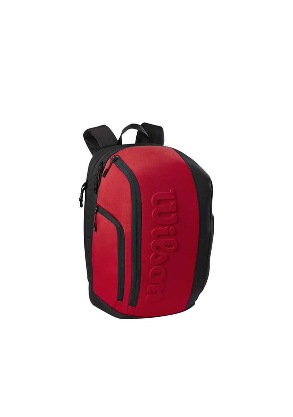 Wilson Tenis Çantası Supertour Backpack Clash V2.0 Black/Red Wilson Tenis Çantası Supertour Backpack Clash V2.0 Black/Red