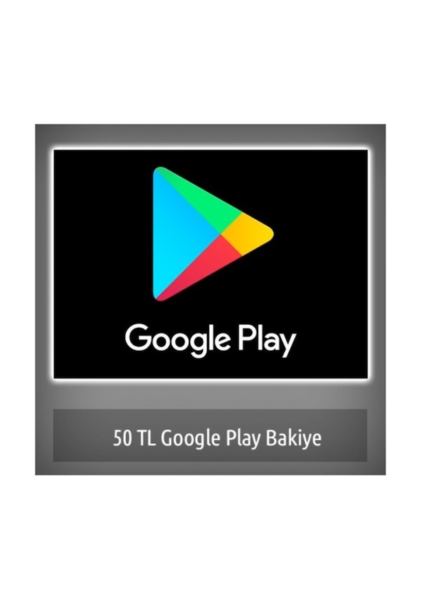 50 Tl Google Play Bakiye (479553825) - Google Play