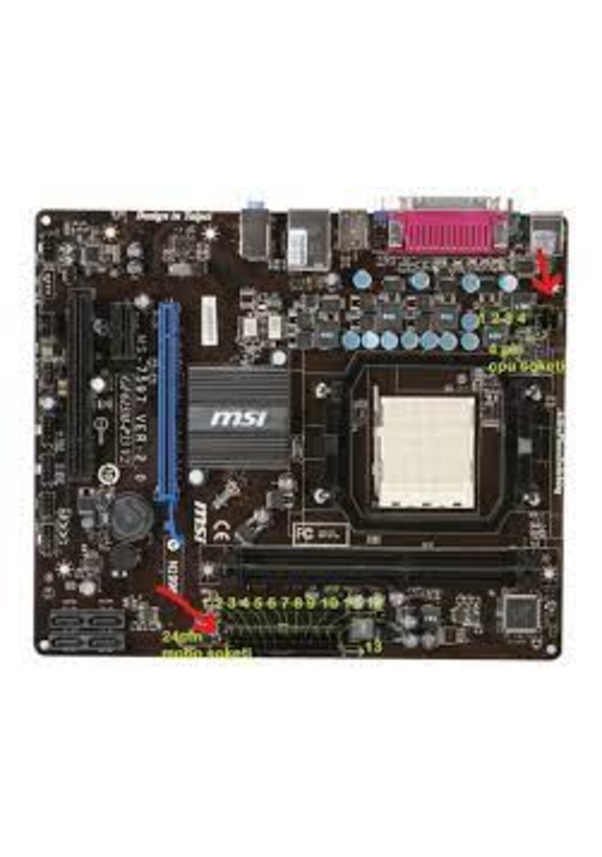 Msi GF615M-P33 V2. GF 6150SE DDR3 VGA+GLAN+SATA2 AM3 Anakart Fiyatları ...