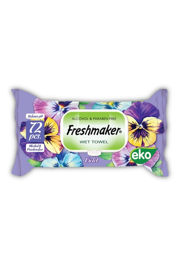 Freshmaker Islak Mendil Menekşe 12 x 72'li