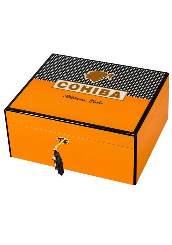 Cohiba İspanyol Sedir Humidor Puro Kutusu Sarı 60's Fiyatları ve