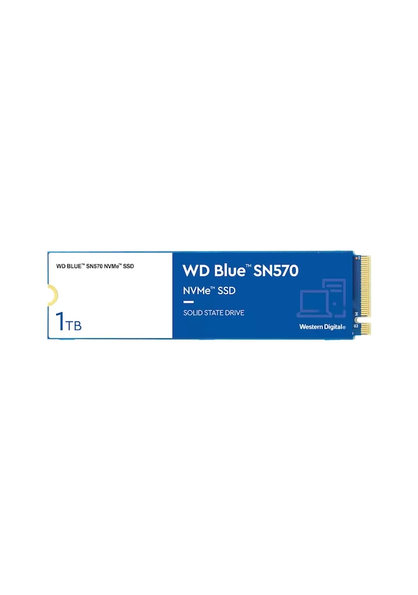 WD Blue SN570 WDS100T3B0C 1 TB 3500/3000 MB/S NVMe M.2 2280 SSD WD Blue SN570 WDS100T3B0C 1 TB 3500/3000 MB/S NVMe M.2 2280 SSD
