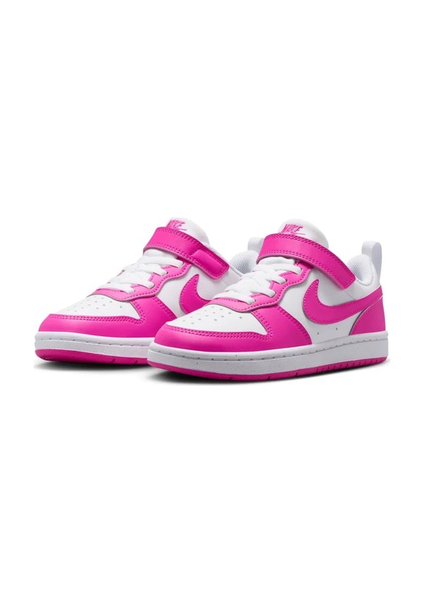 Resim Nike Court Borough Low Ps Recraft Beyaz-pembe Günlük Spor Ayakkabı Beyaz - Pembe 