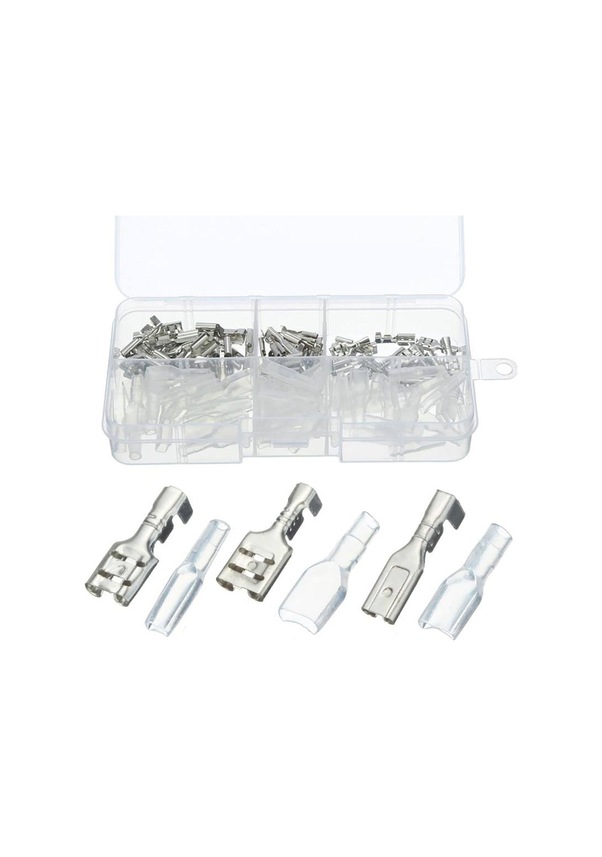 Connettore: Piatto 0,8mm 1,25&divide;2mm2 Femminile 6,3mm Per Linee 3-520408-2