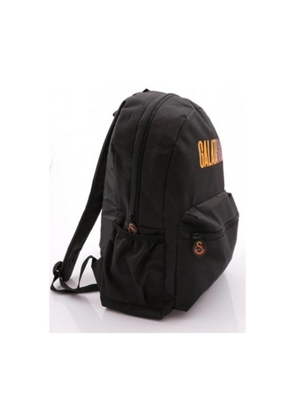 Resim Galatasaray Orijinal Lisanslı Spor Siyah Çocuk Sırt Çantası Siyah 