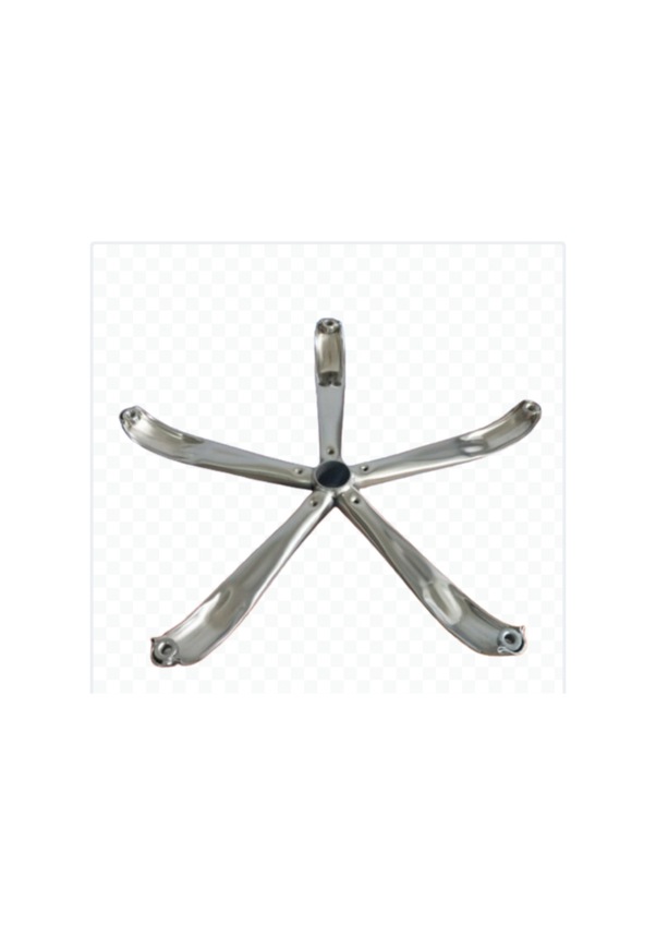 Resim Sandofis Krom Ayak+5 Adet Oyuncu Koltuğu Tekeri 