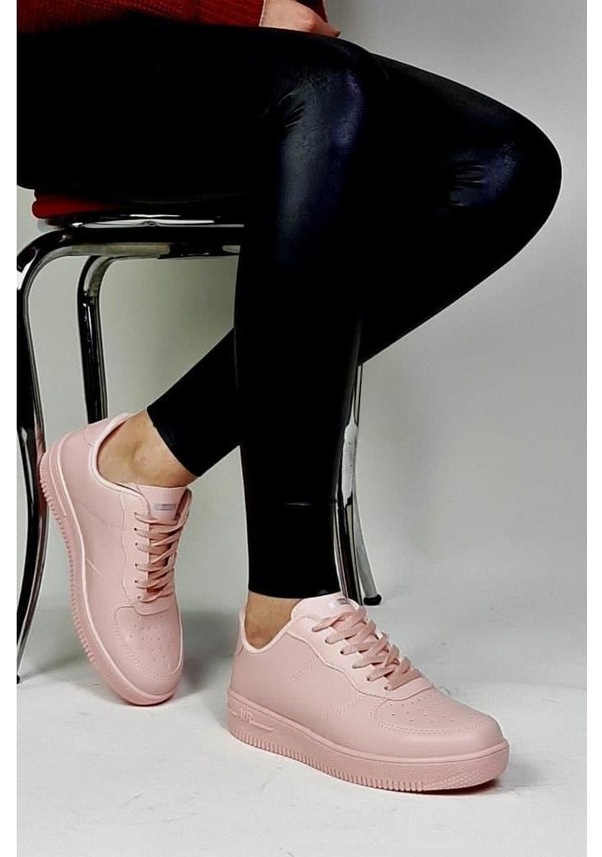 Resim Unisex Beyaz&Siyah Spor Ayakkabı (478596827) 