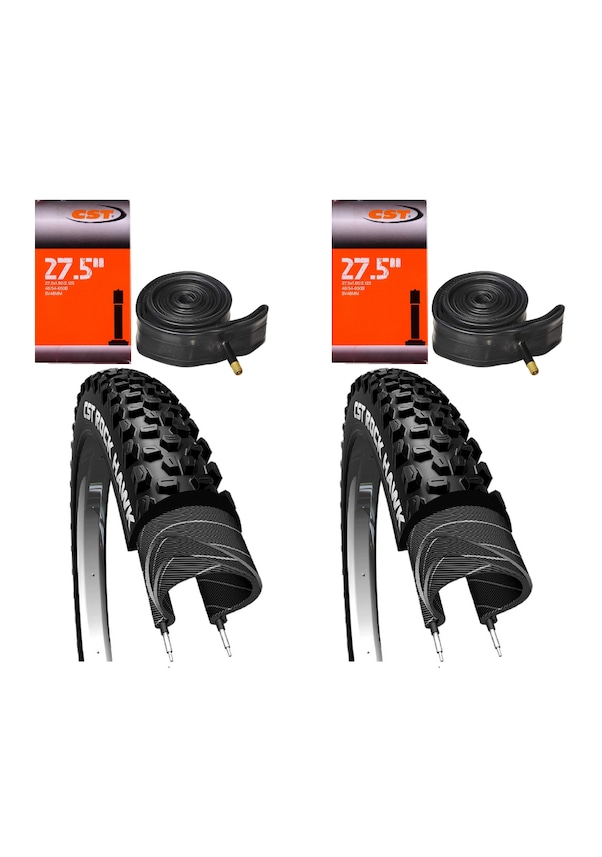 Lot De 2 Pneus VTT CST Rock Hawk 26x2.25 - Neufs, Premium
