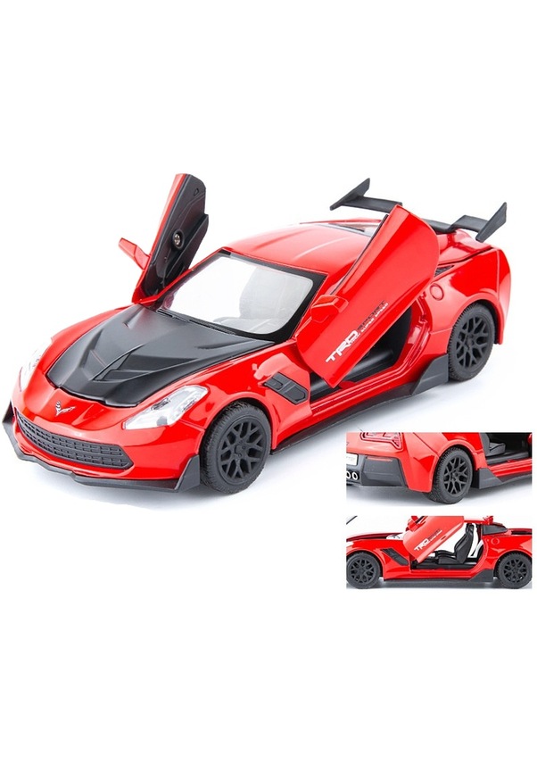 Carrier Simülasyonu 132 Corvette Sesli Ve Hafif Alaşımlı Koşu Modeli