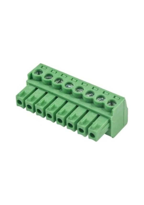 Resim Ex-15edg 3.81mm 8 Pin 90 Derece Geçmeli Dişi Klemens 