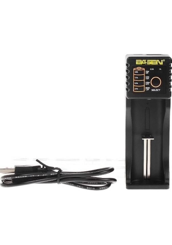 Basen BS1 Powerbank Özellikli Pil Şarj Cihazı