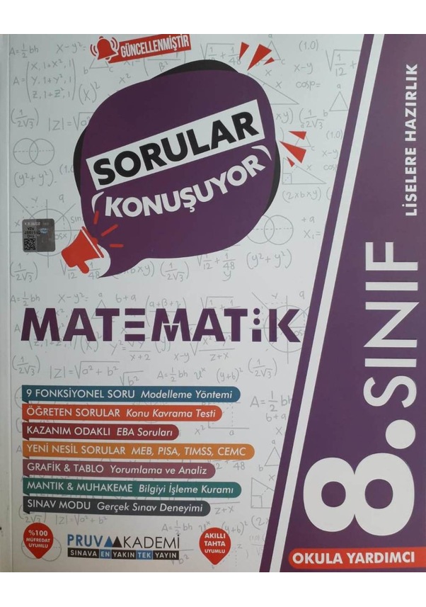 Pruva Akademi 8.Sınıf Lgs Güncel Matematik Sorular Konuşuyor Soru ...