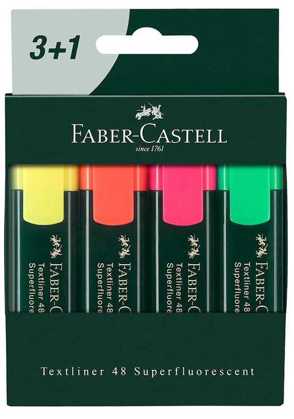 Dikkat Çeken Faber-Castell Fosforlu Kalem Özellikleri