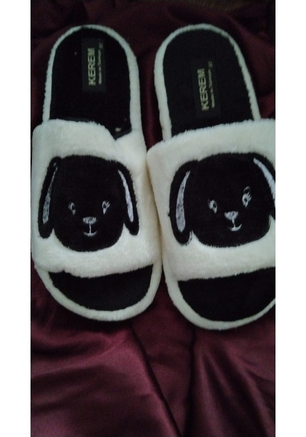 Resim Peluş Ev Terligi Siyah 37 Siyah 