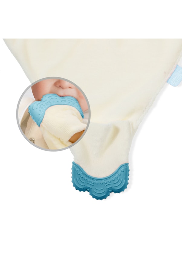 Babyjem Diş Kaşıyıcılı Uyku Arkadaşım Mavi IV6306