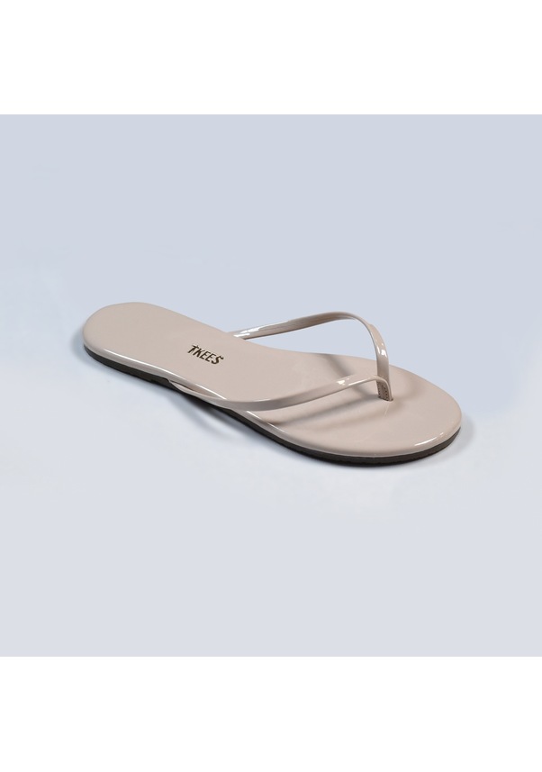 Resim Tkees Kadın Klasik Günlük Parmak Arası Terlik Bej-rugan Bej 