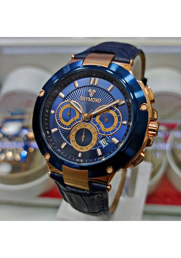Raymond G83003 Erkek Kol Saati Lacivert
